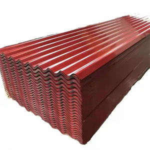 Tôle de <span class=keywords><strong>toiture</strong></span> en tôle de fer galvanisée enduite de zinc en <span class=keywords><strong>aluminium</strong></span> ondulé bon marché pour Maison - Product Image 1