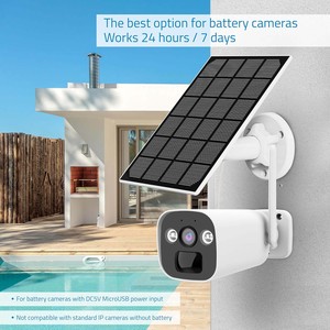 Ngoài trời IP65 không thấm nước 6 Wát panel năng lượng mặt trời USB-C tương thích Vòng máy ảnh Adapter cho IP an ninh máy ảnh New Loại sản phẩm - Product Image 4