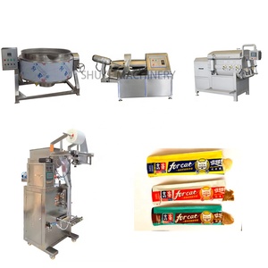 ぬれたペットフードマシン肉チョッパークリーミーキャットフード製造機 - Product Image 1