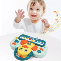 Clavier de piano éducatif KSF, jouet musical pour enfants, dessin animé, animal, DJ, canard