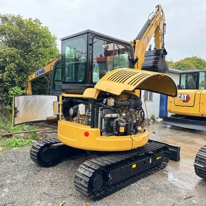 Excavatrice sur chenilles Cat 303.5ECR d'occasion en bon état, facile à utiliser, avec conduites hydrauliques et accessoires personnalisés gratuits - Product Image 5
