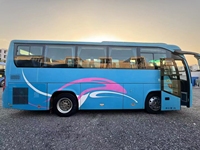 Meilleure qualité Foton Bus 35 sièges passagers Mini Bus d'occasion Conduite à gauche Autocars Double porte à vendre