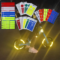 Autocollant personnalisé mode imperméable Alien haute réflexion Hi Viz moto vinyle accessoires de voiture autocollant d'avertissement de sécurité routière