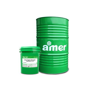Amer High Viscosity High Pressure Heavy Duty Ash Free Anti Wear Hydraulic <strong>Oil</strong> S 32 46 68 100 150 for <strong>Excavator</strong> and Tractor - Product Image 4