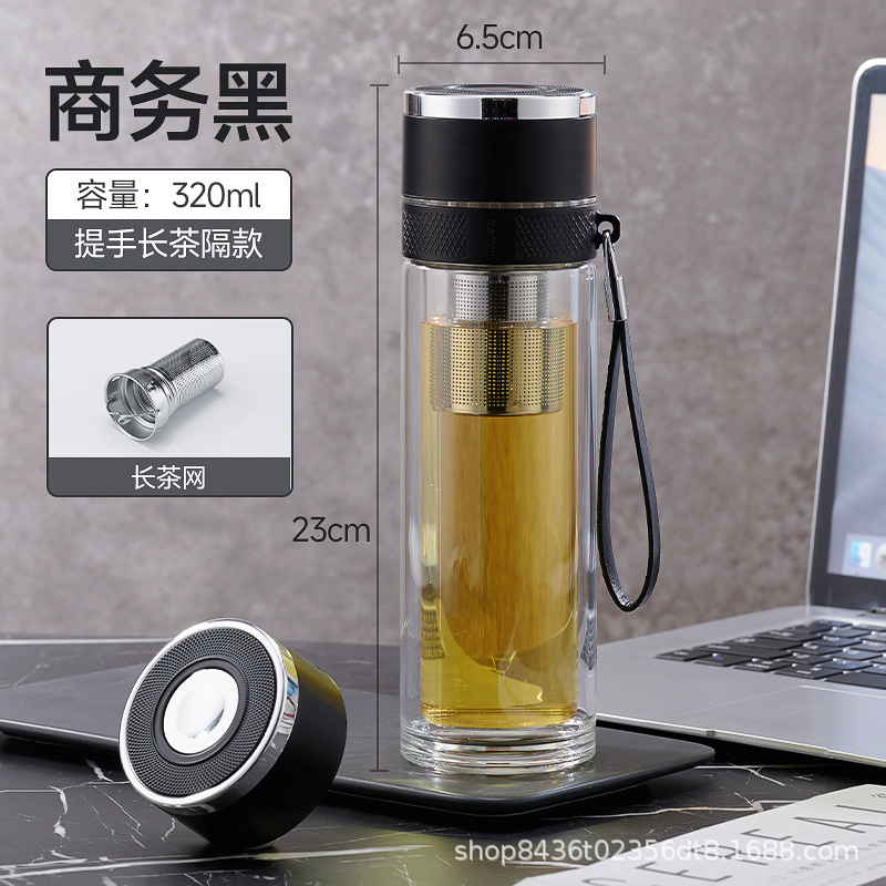 420ml Black Short Mesh with No Carrying Strap