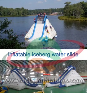 Phong cách mới nổi Inflatable bãi biển công viên nước Inflatable bãi biển thể thao dưới nước nền tảng - Product Image 4