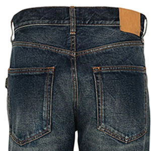 سوبر تمتد الأزرق المرأة عالية الخصر الجينز الساق واسعة الكلاسيكية غسل الفاخرة ثنائية الاتجاه تمتد الدنيم الكشط تنفس مثير - Product Image 5