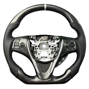 Nouveau produit phare : Volant en cuir perforé en fibre de carbone pour Honda Acura Tlx - Product Image 1