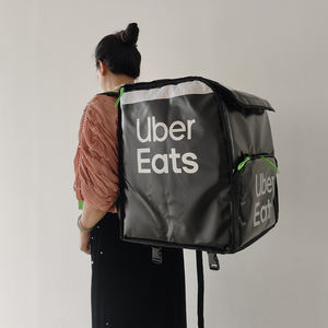 Zaino Termico Impermeabile alla Moda per Consegna Cibo in Bicicletta, Isolamento Morbido Rinforzato - Product Image 1