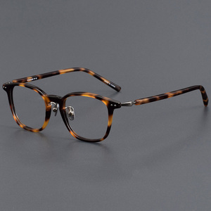 Gọng kính mắt GMS829 Retro Acetate Titanium cao cấp, họa tiết chắc chắn, phù hợp với mọi hình dáng khuôn mặt. - Product Image 3