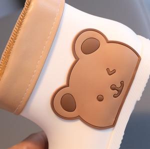 Chaussures de pluie pour enfants antidérapantes garçons et filles lumière mignonne enfant en bas âge chaussures en caoutchouc chaussures d'eau <span class=keywords><strong>maternelle</strong></span> bébé botte de pluie - Product Image 3