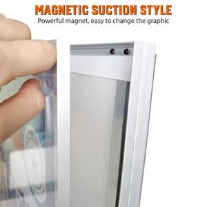 Custom Design High Brightness Led Menu Board Slim <b>Light</b> <b>Box</b> Frame <b>Advertising</b> Menu Poster Slim <b>Light</b> <b>Box</b> Led Frame <b>Advertising</b> - Product Image 4
