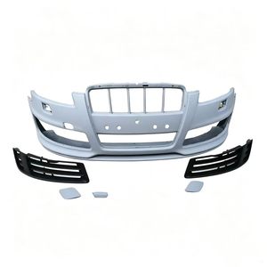 Conjunto de parachoques delantero estilo RS6 con parrilla negra para <span class=keywords><strong>Audi</strong></span> <span class=keywords><strong>A6</strong></span> S6 C6 2009 2010 <span class=keywords><strong>2011</strong></span> 2012 - Product Image 6