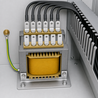 Transformateur de contrôle à enroulement en cuivre, tension personnalisée pour application en armoire de commande industrielle