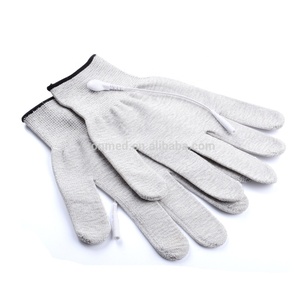 fibra di capi di abbigliamento per salone di bellezza magia conduttivo guanti di massaggio - Product Image 4