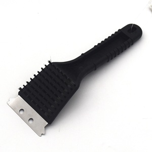 Xách tay BBQ làm sạch bàn chải thép không gỉ <span class=keywords><strong>scraper</strong></span> sắt dây bàn chải - Product Image 6