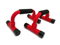Barre de poussée réglable Équipement d'exercice de gymnastique Fitness 1 paire de barres de poussée de Style H Supports personnalisés pour l'entraînement de force au sol
