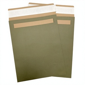 Sac en papier kraft léger avec logo personnalisé Colle instantanée durable et écologique pour une utilisation efficace dans la salle du courrier pour l'emballage des montres - Product Image 1