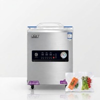 Machine de mise sous vide automatique commerciale en acier inoxydable de qualité alimentaire 20L avec pompe industrielle, anti-oxydation et anti-humidité pour sachets