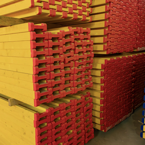 Trave in Legno H20 Durevole per Cantieri <span class=keywords><strong>Edili</strong></span>, Cassaforma per Calcestruzzo con Opzione Nucleo LVL, Trave H20 in Legno di Pino Impermeabile - Product Image 4