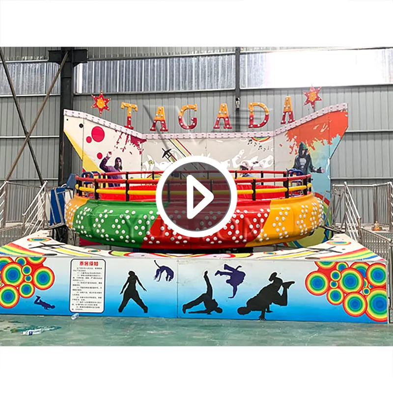 Populaire Pretpark Amusement Ritten Carnaval Spel 24 Zitplaatsen Roterende Gekke Usato Disco Tagada Draaitafel Ritten Te Koop