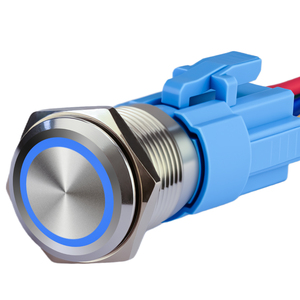 <span class=keywords><strong>12V</strong></span> chuyển đổi với dây nịt kết nối ổ cắm cắm Pigtail cho DC động cơ đẩy nút chuyển đổi - Product Image 1