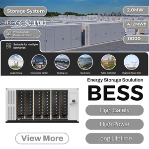 ตู้4.12MWh เก็บพลังงานสำหรับอุตสาหกรรมตู้เก็บแบตเตอรี่ลิเธียมระบายความร้อนด้วยของเหลวแบบออลอินวันความจุสูง - Product Image 2