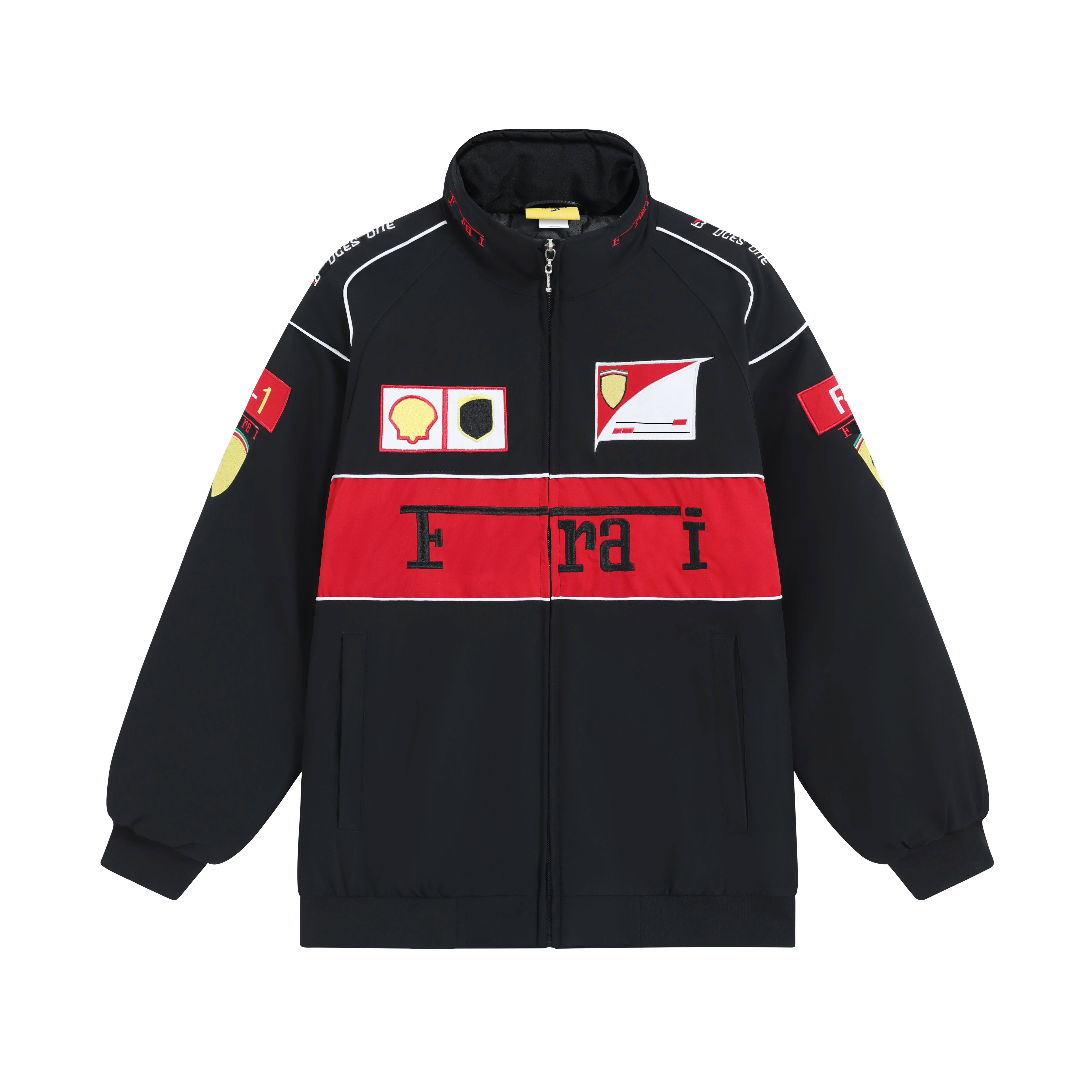 Black Printed Jacket(FALALI)