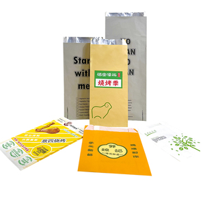 Oilproof cấp thực phẩm Cookie Biscuit Pancake Sandwich kết thúc tốt đẹp TACO phong bì gói V sắc nét dưới túi giấy - Product Image 6