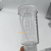 Bouteille de pulvérisation de mousse de savon haute pression SS 35ml avec connecteur rapide 1/4 "Lance de mousse réglable pour le nettoyage de la voiture