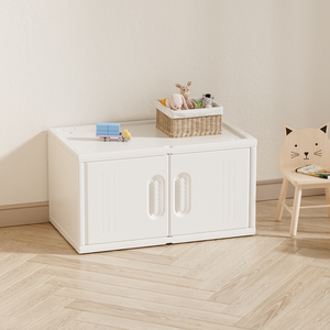 Meuble de <span class=keywords><strong>rangement</strong></span> moderne en plastique pour salon, <span class=keywords><strong>chambre</strong></span> d'enfant et salle de bain - Product Image 1