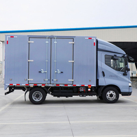 Camion léger électrique BYD T5 2025, 2 portes, 3 places, autonomie de 310 km, 4,5 T, vente directe d'usine, camion électrique BYD T5