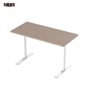 Escritorio de pie eléctrico ajustable, escritorio de ordenador de oficina en casa convertible moderno - Product Image 5