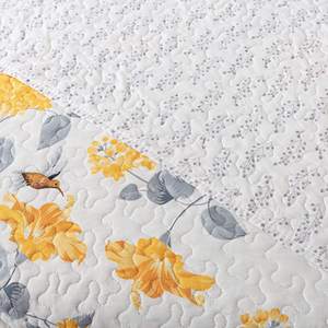 Juegos de <span class=keywords><strong>Cubrecamas</strong></span> de Estilo Moderno Personalizados al por Mayor de Fábrica Aoyatex, Juegos de <span class=keywords><strong>Cubrecamas</strong></span> con Estampado Floral de Hojas de Plantas - Product Image 6