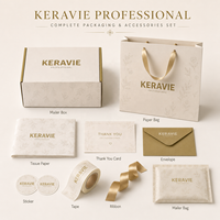 Caja de Regalo Personalizada con Impresión Dorada para Productos de Belleza, Maquillaje, Cuidado de la Piel y Pestañas