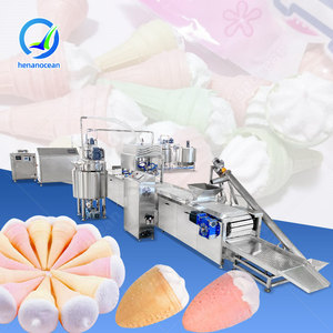 Machine à remplir les cônes de bonbons en coton en forme de mini-crème glacée, de gelée de fruits et de guimauves OCEAN China - Product Image 1
