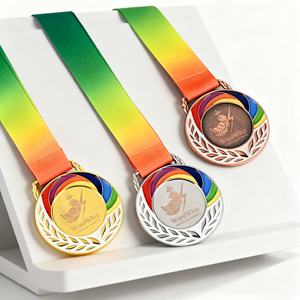 Medallas Deportivas Personalizadas de Oro para Correr 5k 10k, Natación, Fútbol, Medallas de Metal para Maratón, Venta al Por Mayor - Product Image 5