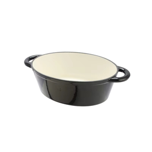 Nhà cookwaresets biểu tượng tùy chỉnh hình bầu dục gang Cookware Set - Product Image 3