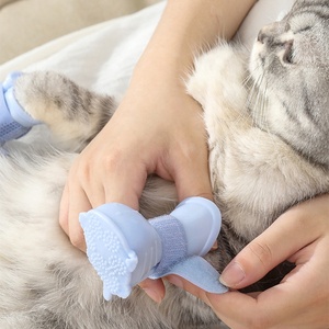 Chaussures pour chiens de compagnie pour petits chiens chats extérieur anti-dérapant chiot chaussures imperméable chien bottes de pluie produit pour animaux de compagnie en gros - Product Image 5