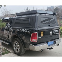 Steel / Aluminum Lightweight Camper Hardtop Canopy for Dodge Ram 1500 Waterproof Exterior Ram 1500 5.7 Feet Bed Caps