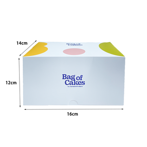 Scatola per torte con manico di grandi dimensioni usa e getta personalizzata, per gite in campeggio e picnic e festa del vino scatola per torte 12x12x6 - Product Image 3
