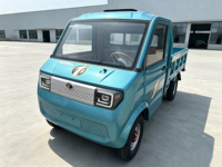 Nouveau camion cargo électrique à quatre roues, usage commercial et domestique, grande capacité, camionnette 4 roues pour la livraison