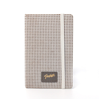 Carnet de planification A5 en cuir PU, reliure thermique avec bande élastique et attache pour stylo, idéal pour les voyages, les cadeaux, le bureau et les affaires - Grande Vente