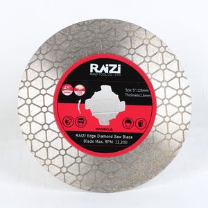 Raizi-disco de corte de hoja de diamante, disco de corte de <span class=keywords><strong>inglete</strong></span> de 5 pulgadas y 125mm para azulejos de porcelana, cerámica, cuarzo y mármol - Product Image 2
