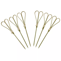 Bamboe Decoratief Fruit-En Dessertsticks Met Hartontwerp
