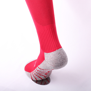 <span class=keywords><strong>Chaussettes</strong></span> de football pour hommes, jeunes, respirantes, en coton/fibre de bambou, camouflage, épaisses, à compression, à séchage rapide, avec logo personnalisé - Product Image 3