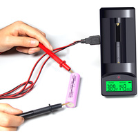 Testeur multifonctionnel numérique de haute précision Peacefair PZEM-010 Classe 1.0, 4 lignes, type Kelvin, avec sonde USB 4 fils et stylo testeur de batterie DC