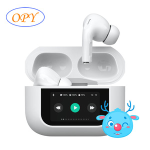 Audífonos Inalámbricos de Alta Calidad con Chipset JL Gen4, Pantalla Digital, Cancelación de Ruido Activa (ANC) y Resistencia al Agua IPX4 para <span class=keywords><strong>Chicas</strong></span> - Product Image 1