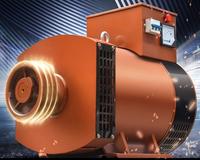 Générateur/alternateur à courant alternatif monophasé/triphasé 5-20KW à balais avec moteur 220V, garantie 1 an - Machinerie