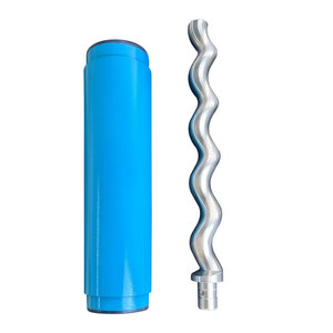 Pièces de pompe à vis à cavité progressive simple PCM Type 40M6S, Stator en caoutchouc NBR, Rotor en acier inoxydable 304, Prix usine - Product Image 1